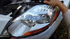 Замена ламп ближнего света Форд Куга