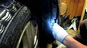 Замена моторчика омывателя фар на Пассат Б6