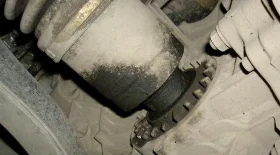 Замена сальника дифференциала Toyota Cresta GX 81