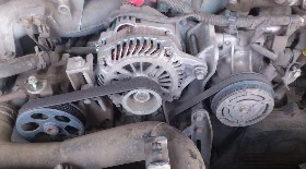 Замена навесных ремней генератора и кондиционера Subaru Forester SG5