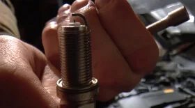 Замена свечей на Mercedes W203 C200K