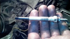 Замена свечей накала на Мерседес Вито