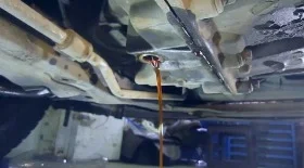 Замена масла в АКПП Рено Логан