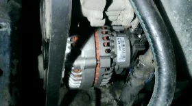 Замена генератора Пежо 406