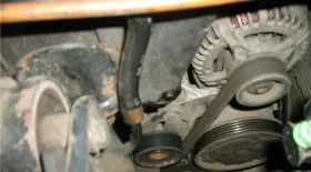 Замена ремня генератора на Rover 45