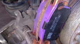 Замена задних колодок Цивик 4Д