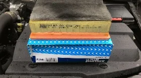 Замена воздушного фильтра на Renault Laguna 3