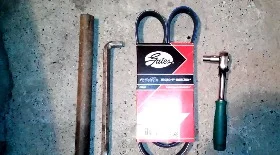 Замена ремня генератора Опель Вектра С