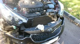 Как снять передний бампер Киа Церато 3