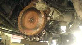 Снятие коробки передач и замена сцепления Citroen Jumpy