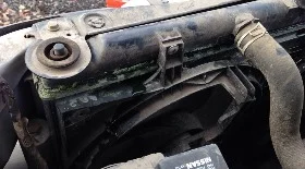 Замена радиатора охлаждения двигателя Nissan Primera P12