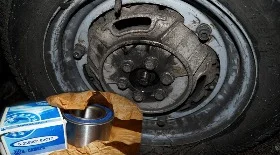 Замена подшипника передней ступицы Таврия