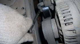 Замена ремня генератора Шаран