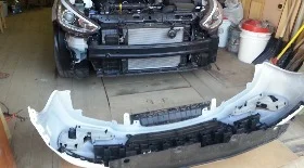 Как снять бампер на Солярисе