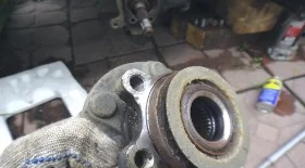 Замена подшипника передней ступицы Ниссан Х Трейл