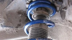 Замена задних пружин Ниссан Альмера Классик