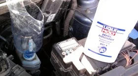 Замена тормозной жидкости Шкода Фабия