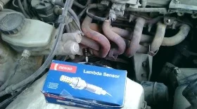 Замена кислородного датчика на Toyota Mark 2