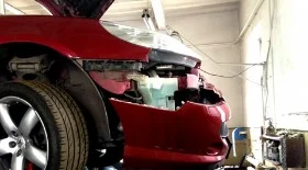 Как снять передний бампер Пежо 407