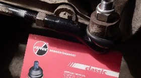 Замена рулевого наконечника Матиз