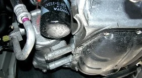 Замена масла в двигателе Приус 20