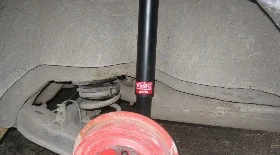 Как поменять задние амортизаторы на Пежо 301