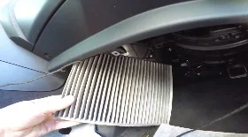 Замена салонного фильтра Туарег II