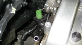 Замена датчика температуры охлаждающей жидкости Audi A3