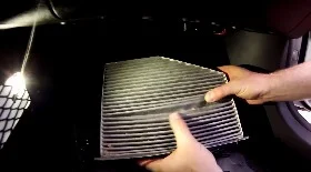 Как поменять салонный фильтр Йети