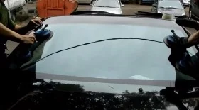 Замена лобового стекла Nissan Almera Classic