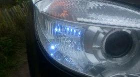 Замена лампочки габаритных огней на Фабия 2