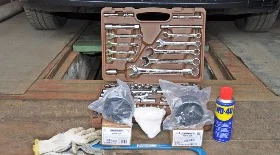 Замена подушки двигателя Альмера