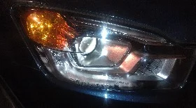 Замена лампы ближнего света Actyon New