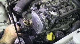 Замена помпы Корса С 1.3