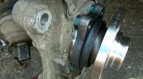 Замена передней ступицы Passat B6