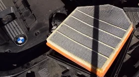 Замена воздушного фильтра БМВ X3 F25