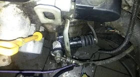 Замена рабочего цилиндра сцепления Нексия