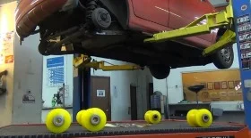 Замена задних сайлентблоков на Матизе