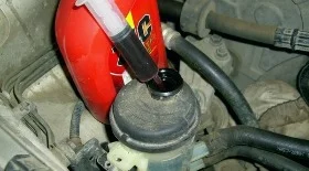 Замена жидкости в ГУР Киа Рио 3