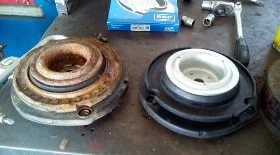 Замена опорного подшипника Пежо 406