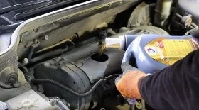 Замена масла Пежо 407