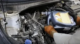 Замена масла Киа Рио 4