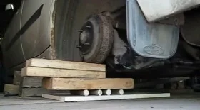 Способ выставления сайлентблоков перед затягиванием